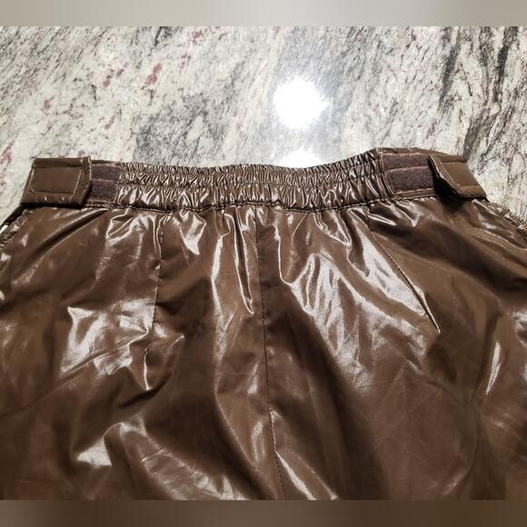 Penny's vintage snow pants brown British Crown‎ Colony of Hong Kong label LG - Picture 4 of 15